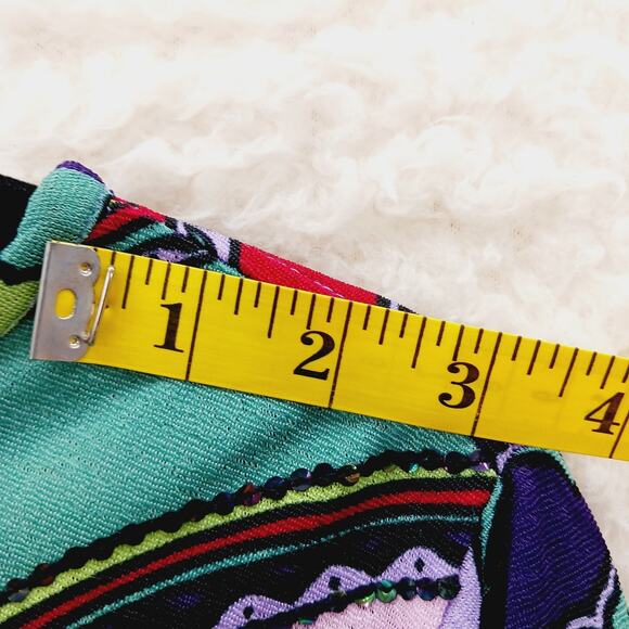 Blouse Size XL Psychedelic Flower Power Dopamine Chic Y2K Festival Whimsycore - Picture 5 of 10